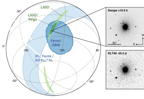 La fusion d’un couple d’étoiles à neutrons